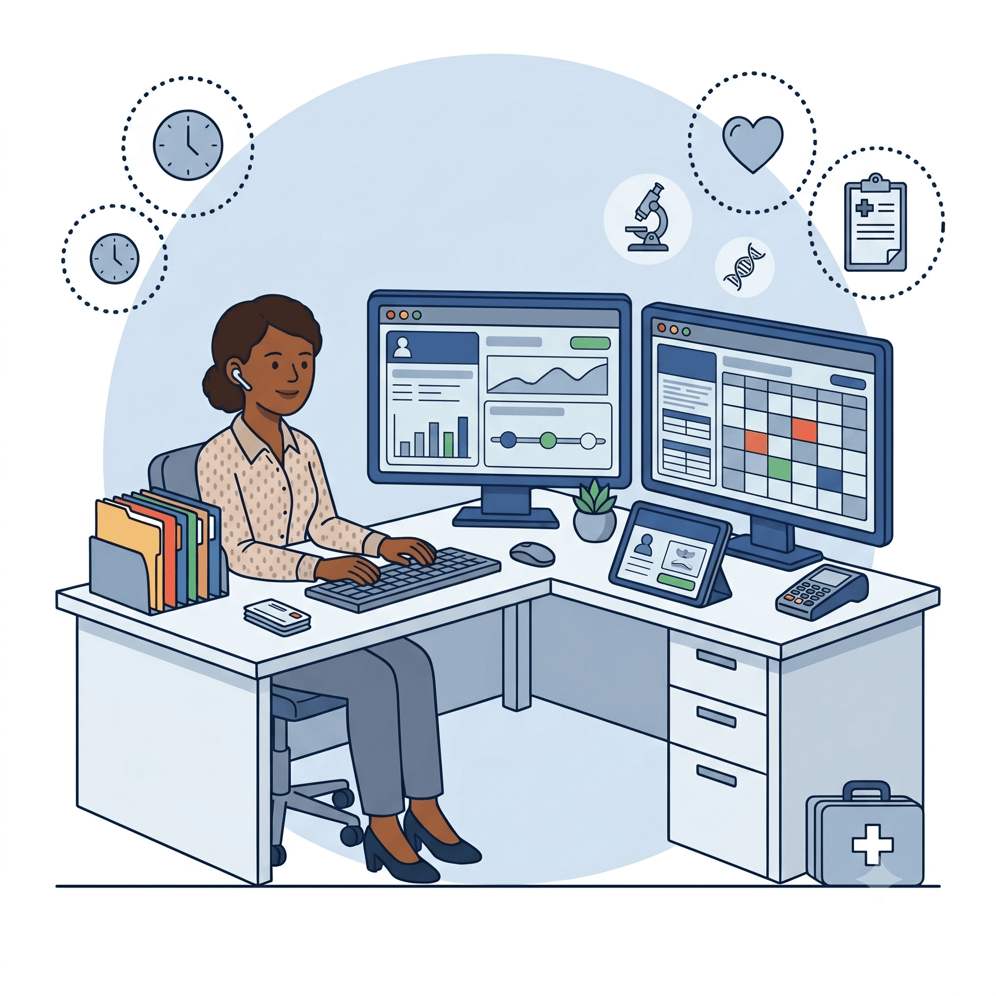 How Your Medical Administration Team Member Works